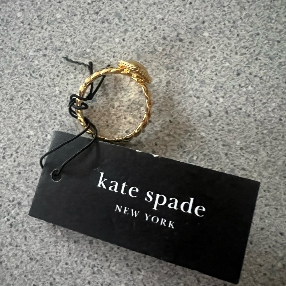 Kate Spade Gold Heart Ring